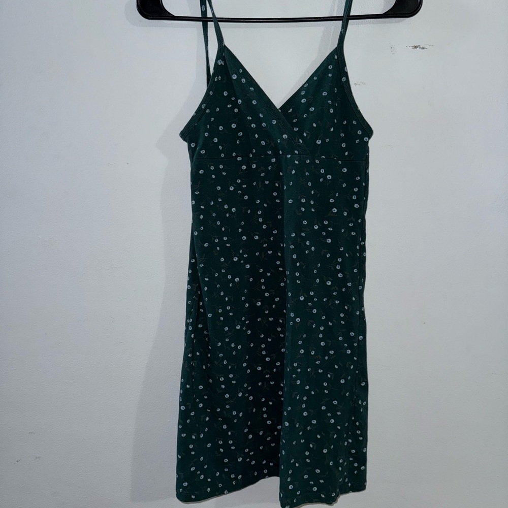 Brandy Melville floral green Dress